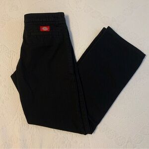 Dickies Junior’s Size 7 Classic Black Chinos